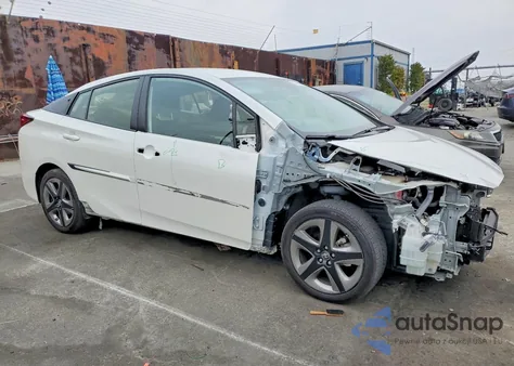 2019 Toyota Prius z USA, uszkodzony, nr VIN JTDKARFU7K3070956